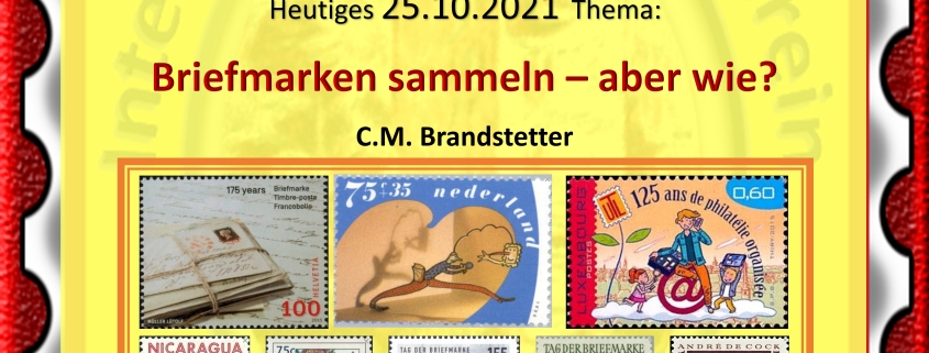 Vortrag Briefmarkensammeln